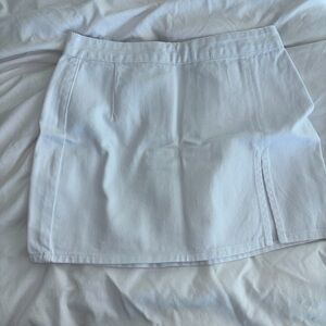 White Fox Boutique White Mini Skirt
